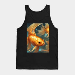 adventure gold fish destiny Tank Top